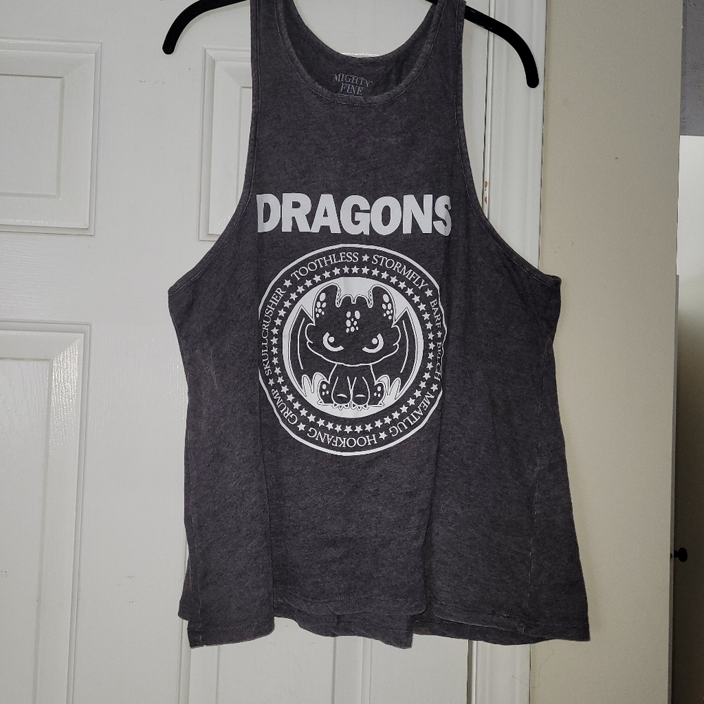 NWT Toothless tank top - 3X